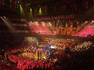 Music for Youth artists perform at the Royal Albert Hall in association with Vivendi Create Joy